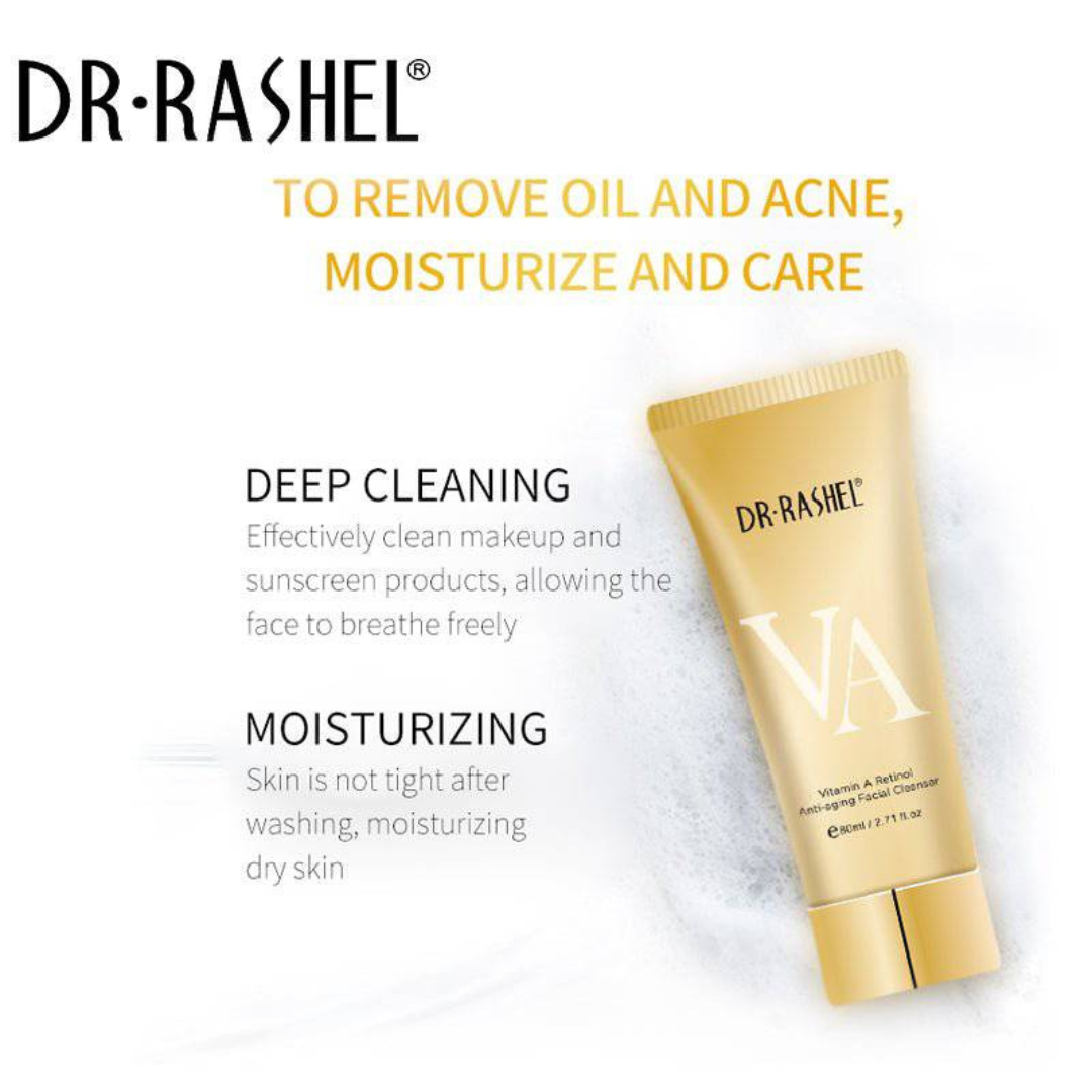 DR RASHEL Retinol Anti-aging Facial Cleanser 80ml